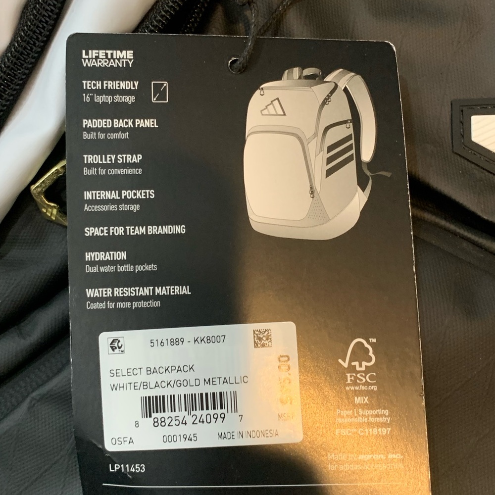 adidas Select Backpack - Picture 4 of 4